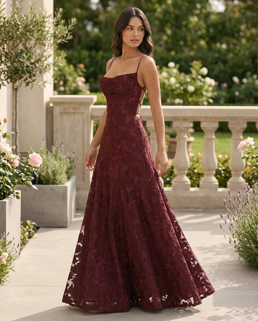 Aveline – La Robe Grâce Florissante — photo 5