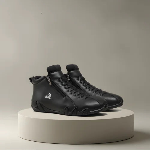 Oddychające sneakersy ortopedyczne — Czarny, zdjęcie 9