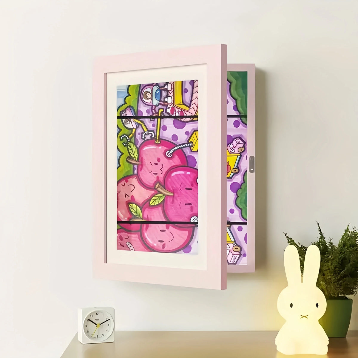 Minnesram - Ram För Barnteckningar — Rosa, bild 12