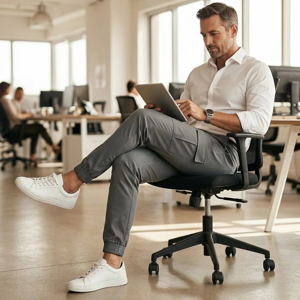 Premium Stretch Cargo Jeans – Comfort en Stijl — foto 3