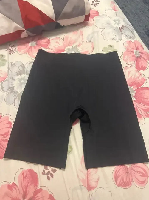 Shorts De Gainage Du Ventre Sans Coutures — photo d'un client 1